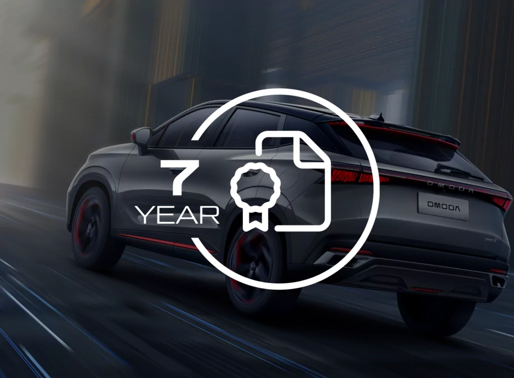 7-Year Unlimited KM Warranty