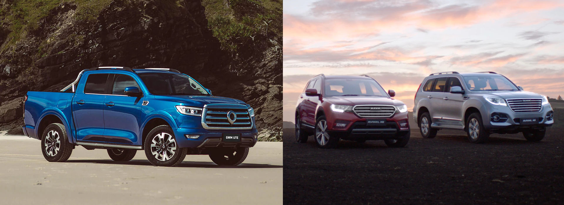 GWM New Cars & Light Commercial Range