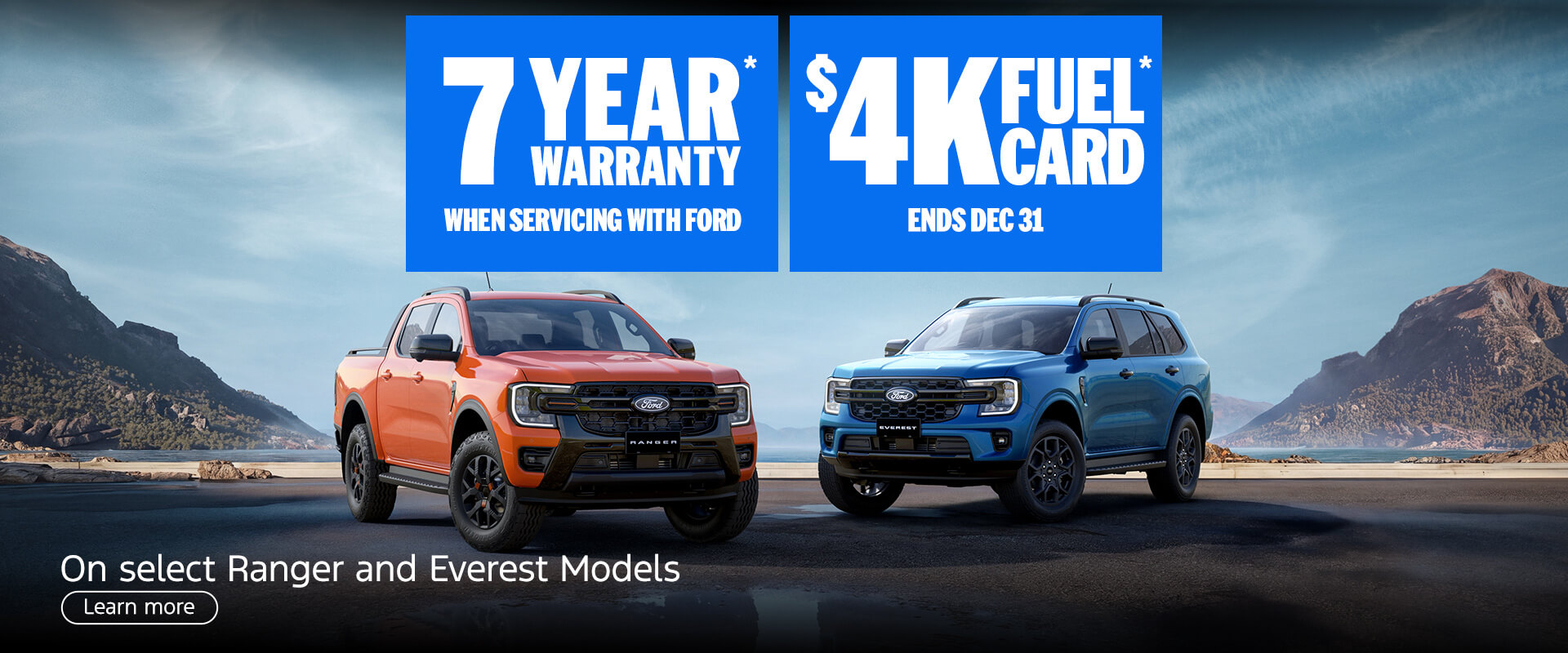 Ford New Cars & Light Commercial Range