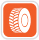 Icon that represents Tyre & wheel change