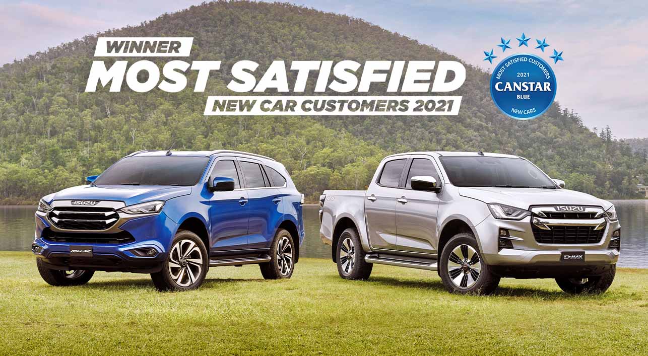 Isuzu UTE AUstralia - 2021 Canstar Blue Award