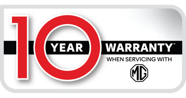 MG 10-Year Warranty
