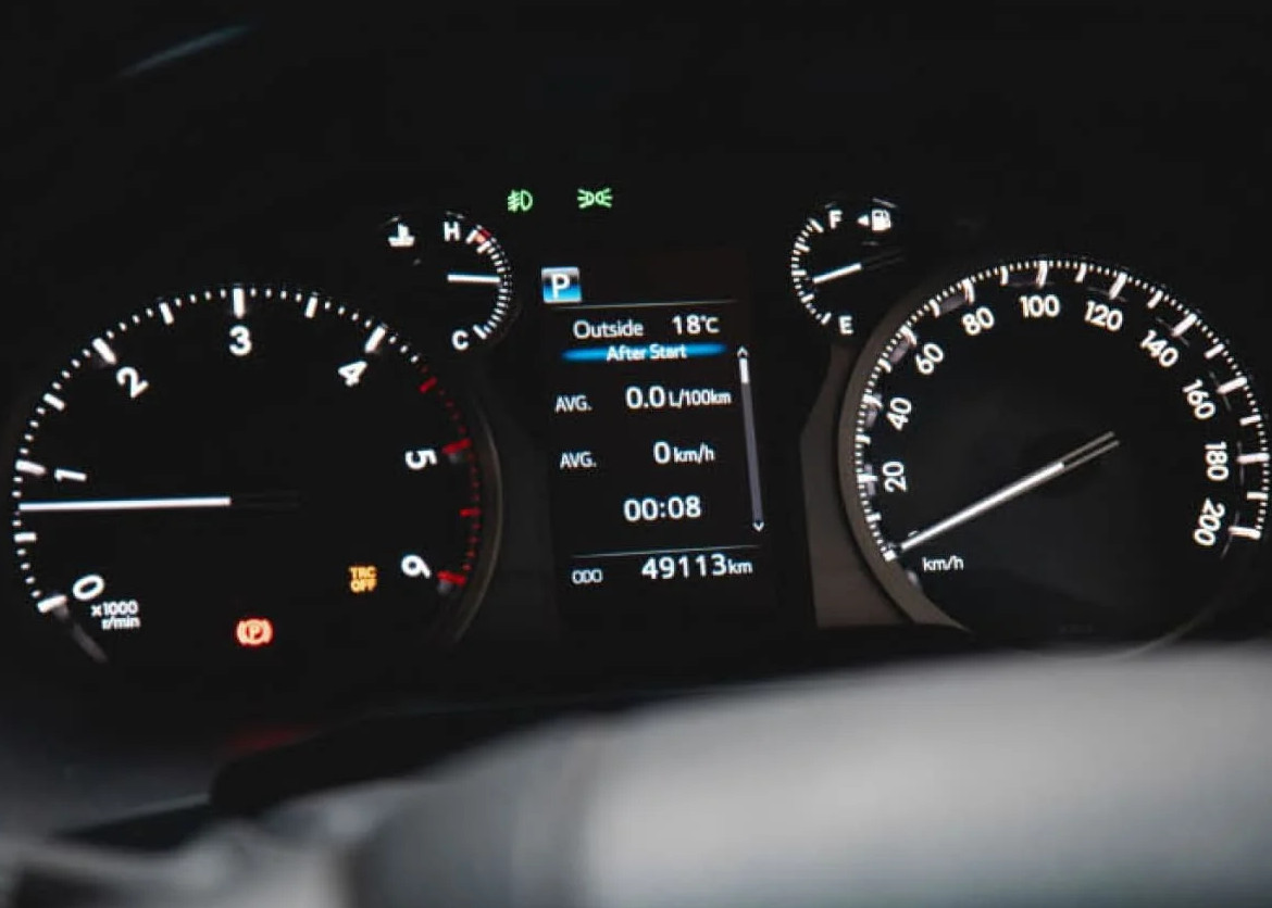 What else should I check before driving away?